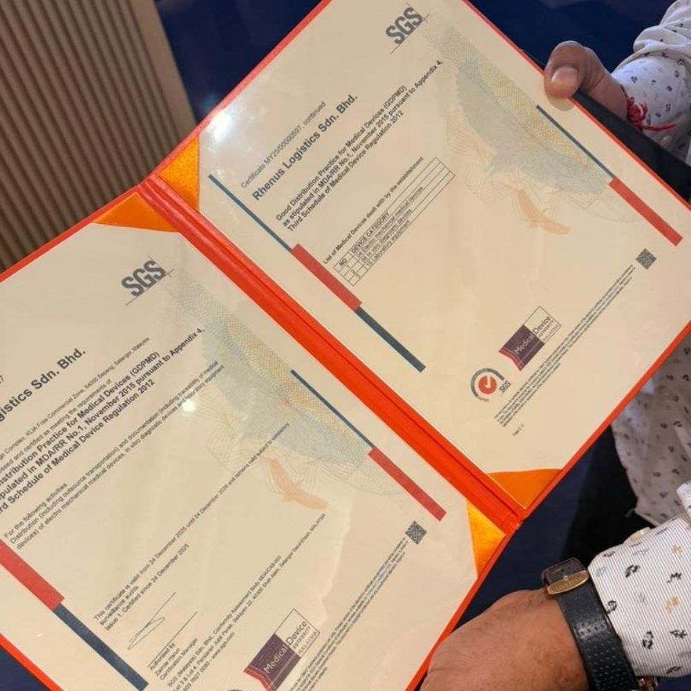 SGS_SA's tweet image. 🩺 We’re thrilled to collaborate with Rhenus Logistics in advancing regulatory readiness and responsible medical device management with the Good Distribution Practice Medical Devices (GDPMD) certification.

#SGSMalaysia #certification #MedicalDevices