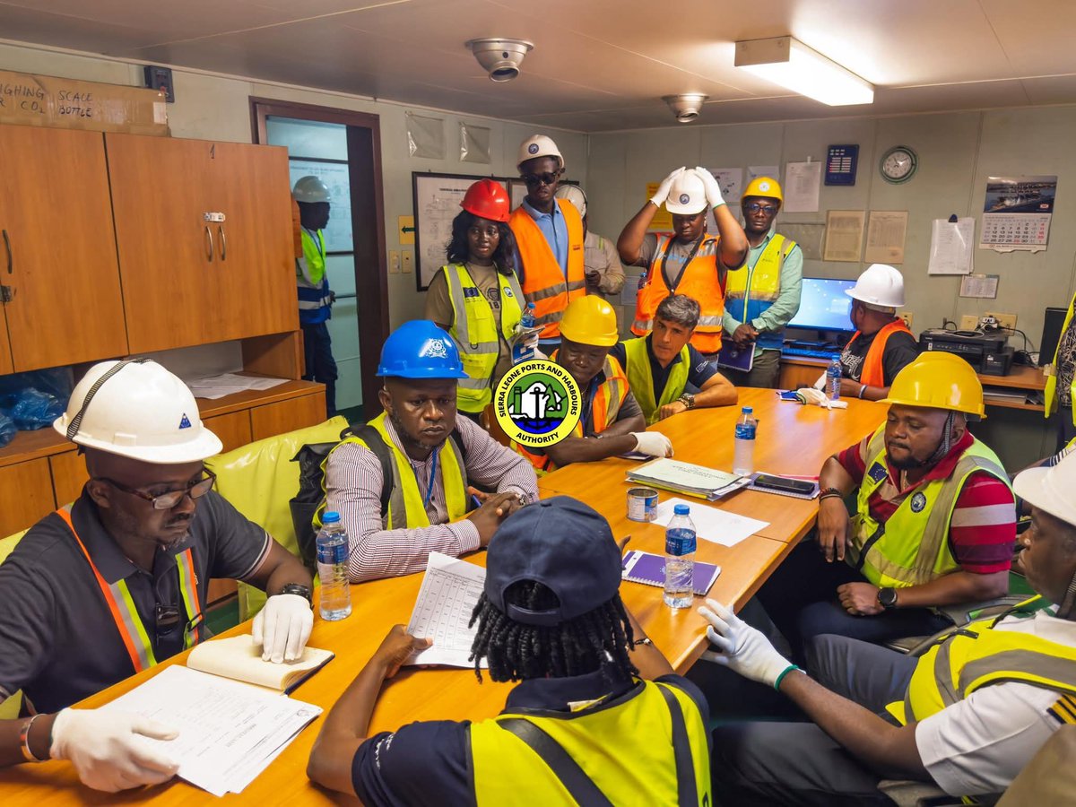 Sierra Leone Ports and Harbours Authority tweet media