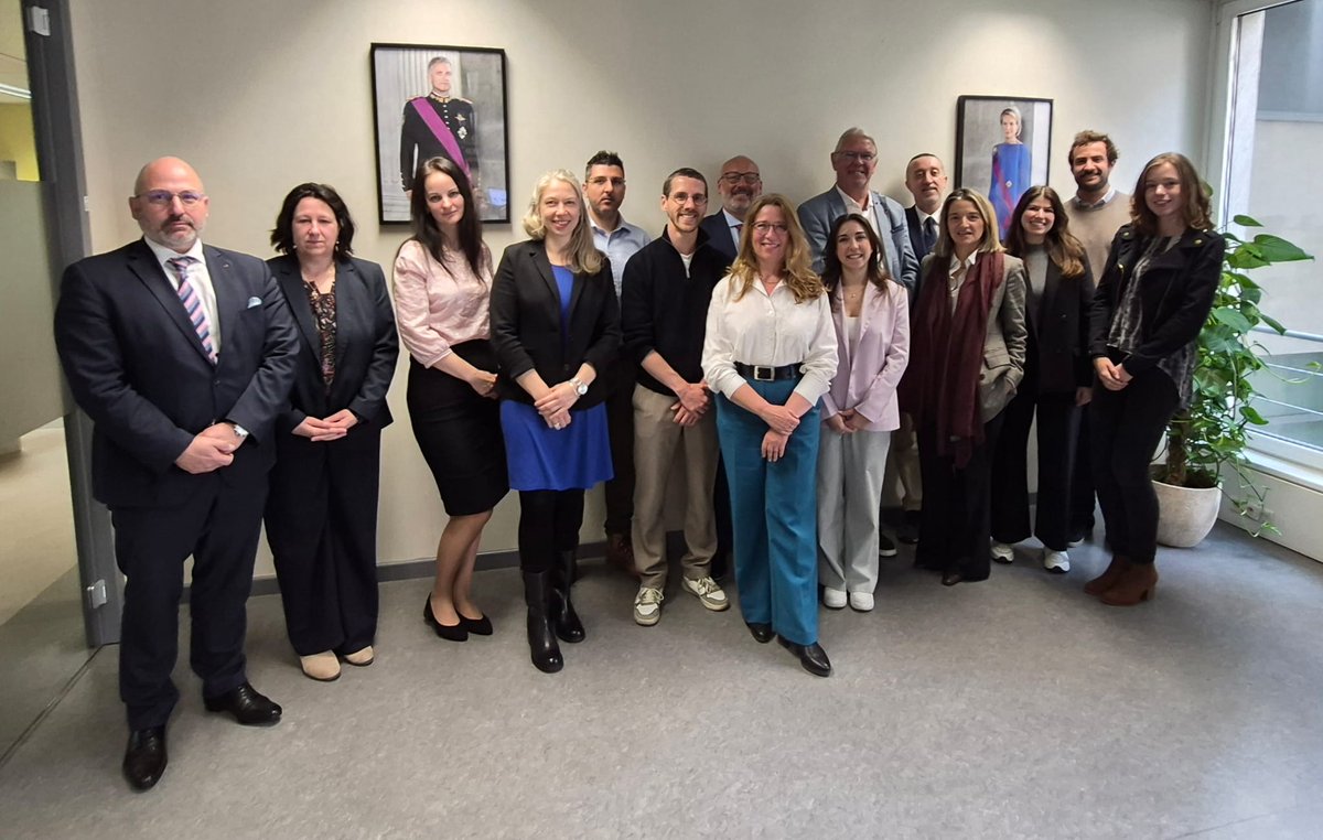 EUCPN's tweet photo. #Today: kick-off meeting of #EMPACT MTCNI on #crimeprevention and the #administrativeapproach. At our office, with 53 participants from 20 countries, the @EU_Commission, @Europol and @ENAA_news, discussing the operational action, planned activities and funding opportunities. https://t.co/J38x4OI2T9