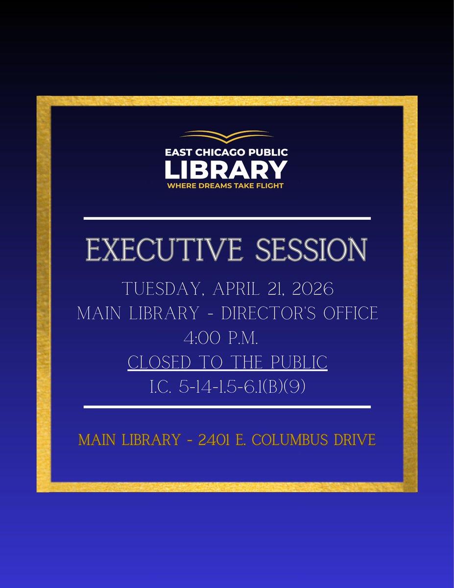 East Chicago Public Library tweet media