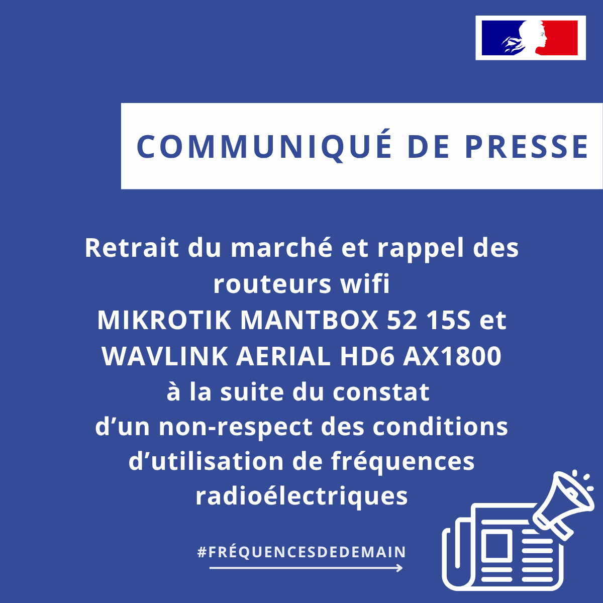 Agence nationale des fréquences tweet media