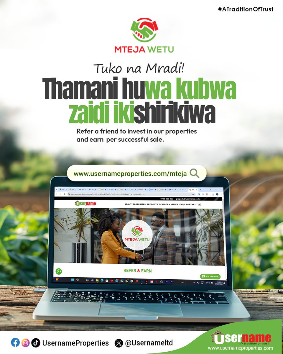 Username Properties Ltd tweet media