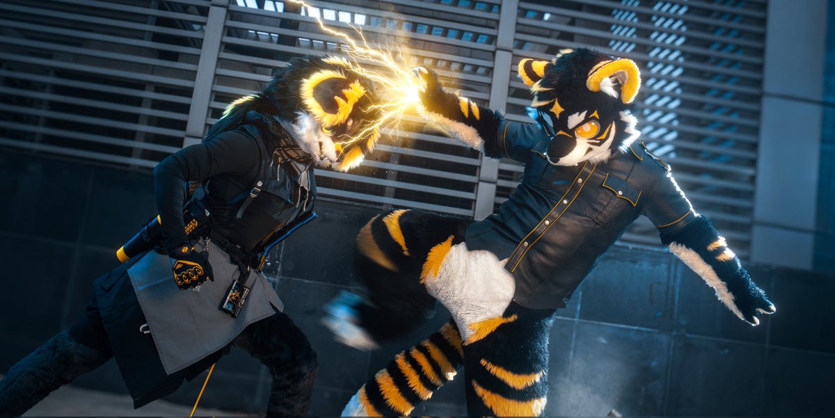 Ian_2468's tweet photo. 战至终章！

摄影：@陆凌 
🐯：@blackyanwu
#FursuitFriday https://t.co/hTTNpqAgUS