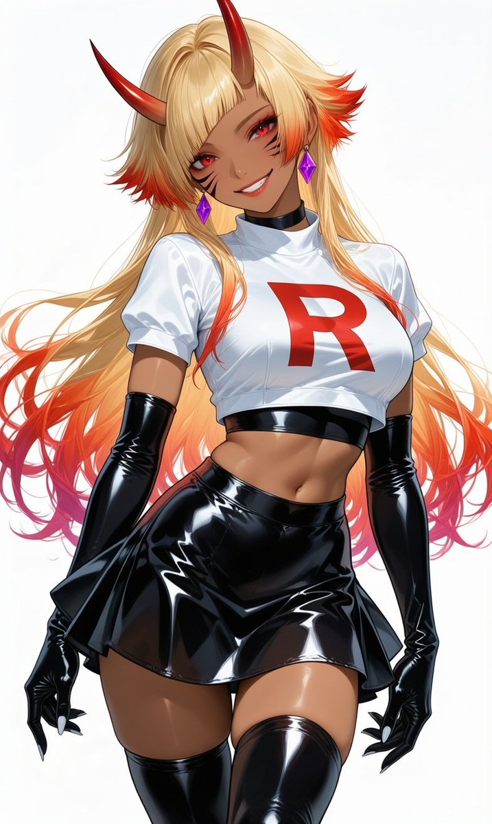 Love to Model for the Team Rocket uniforms~

Now admire me an fall for Miss <a href="/jasminsissy7/">Team Rocket Corruptor Jessie</a> 😈