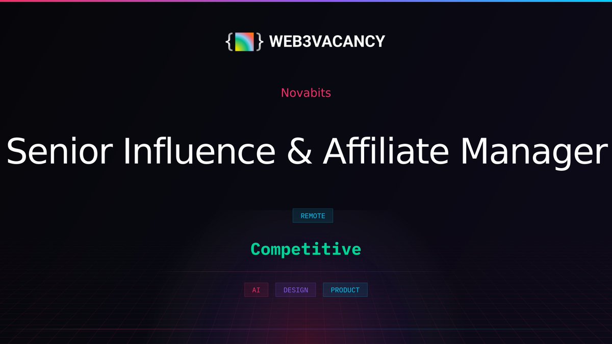 Web3Vacancy tweet media