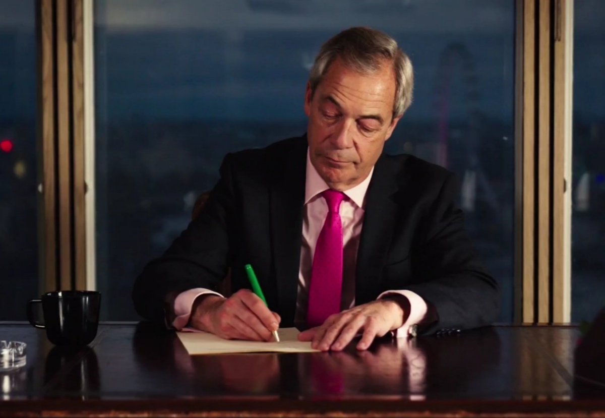 Parody Nigel Farage tweet media