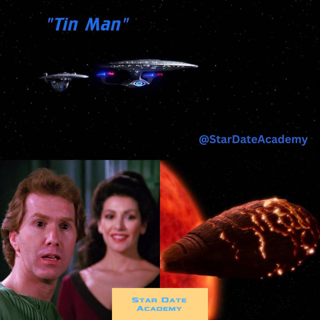 StarDateAcademy's tweet image. On This Stardate:
1990- Tin Man TNG S3E20 #StarTrekTNG
1997- Real Life VOY S3E22 #StarTrekVoyager
2003- The Breach ENT S2E21 #Enterprise