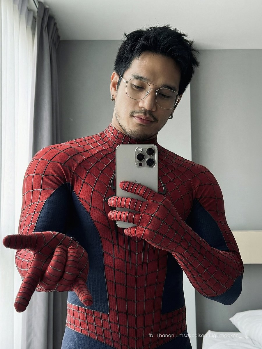 magxn_'s tweet image. ใครดื้อโดนนะครับ🤟🏻🕸️ 
#magxnn #spiderman #marvel