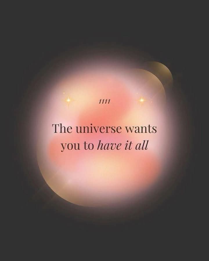 Higher_Self1111's tweet photo. 1111

Welcome to your breakthrough season. Everything is falling into place for you! Claim it!💫💖 https://t.co/lQW95wEMN0