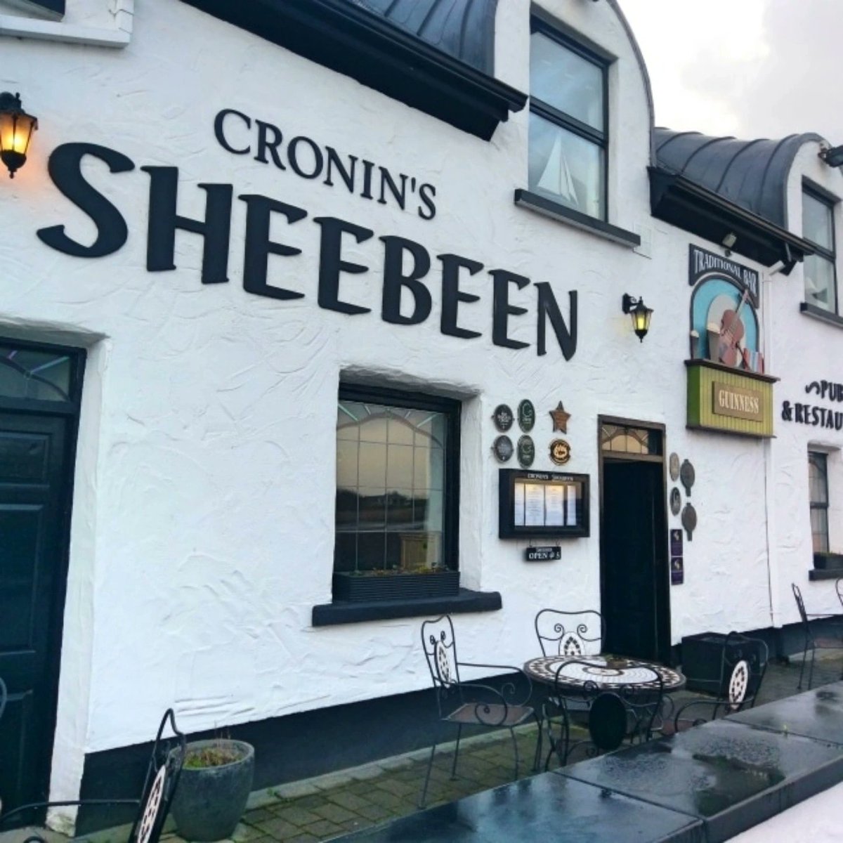 Open for food from 5pm this evening get out of the rain and join us for a bite &amp; maybe a pint 😉🍴🍺