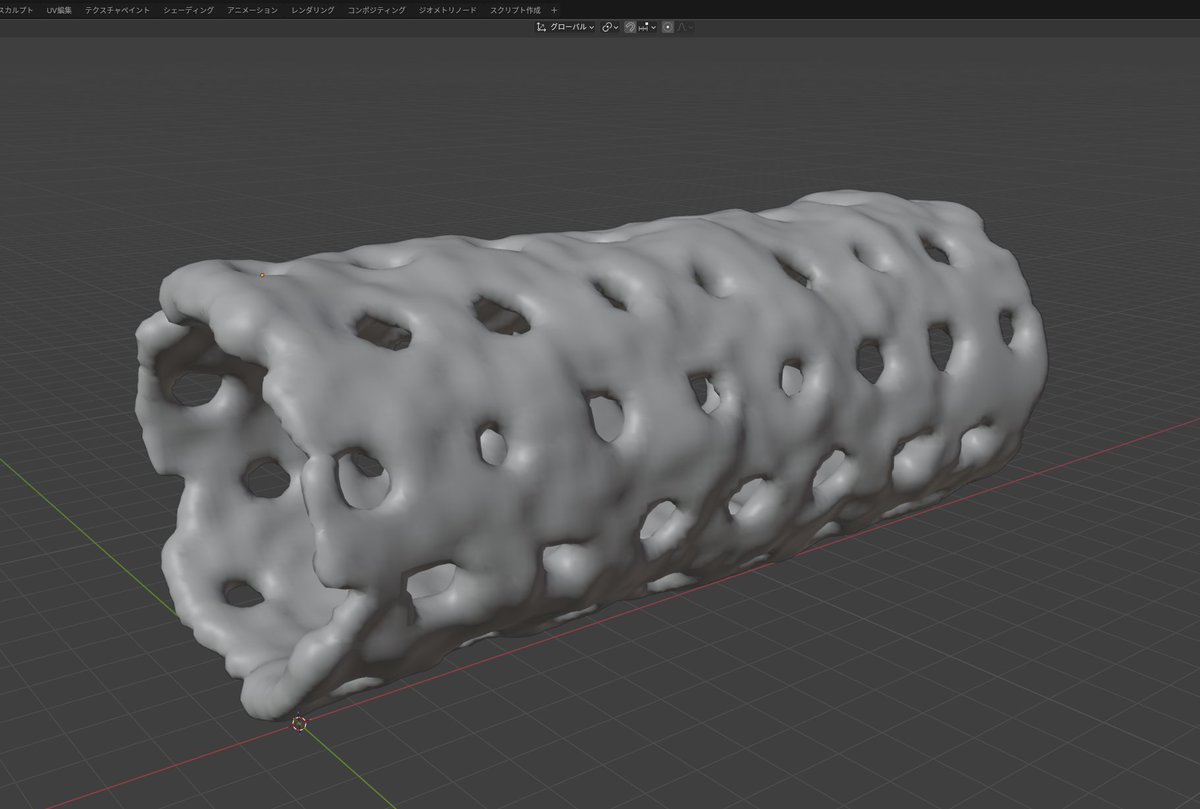 週末～4月入っても多忙でメンタルヤムヤム。気分転換にモデリングの勉強。#Blender