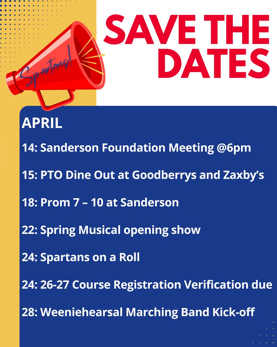 Sanderson High School tweet media