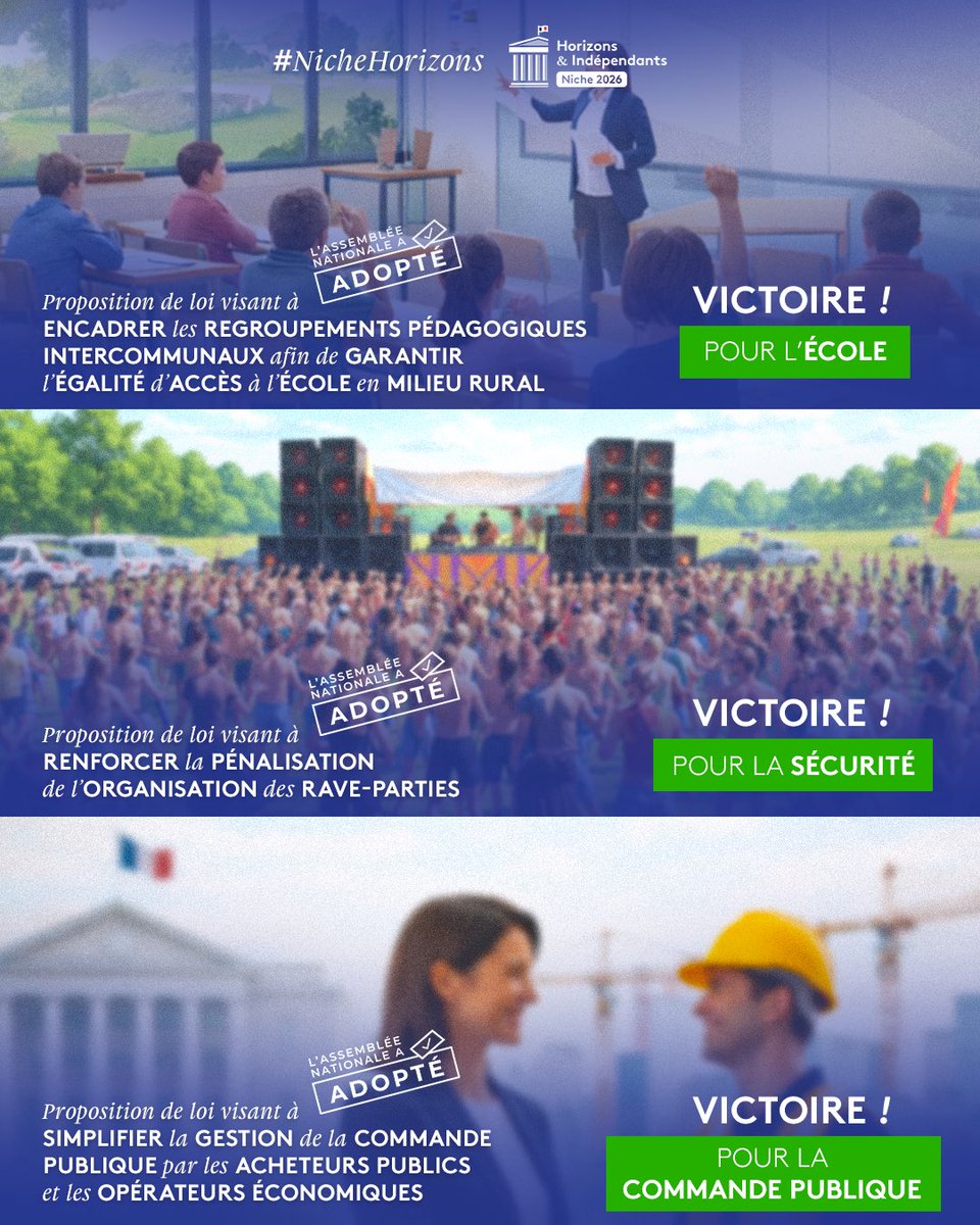 Députés Horizons & Indépendants tweet media