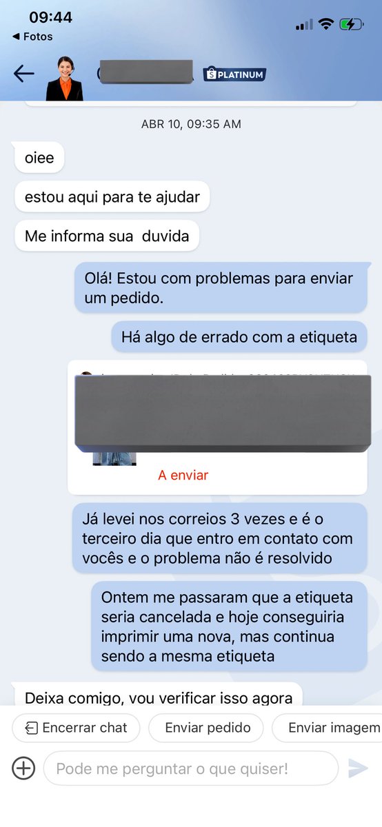 naticzerniak's tweet photo. @shopee_br será que se eu postar aqui resolvem meu problema? https://t.co/SP51eLZe4Y