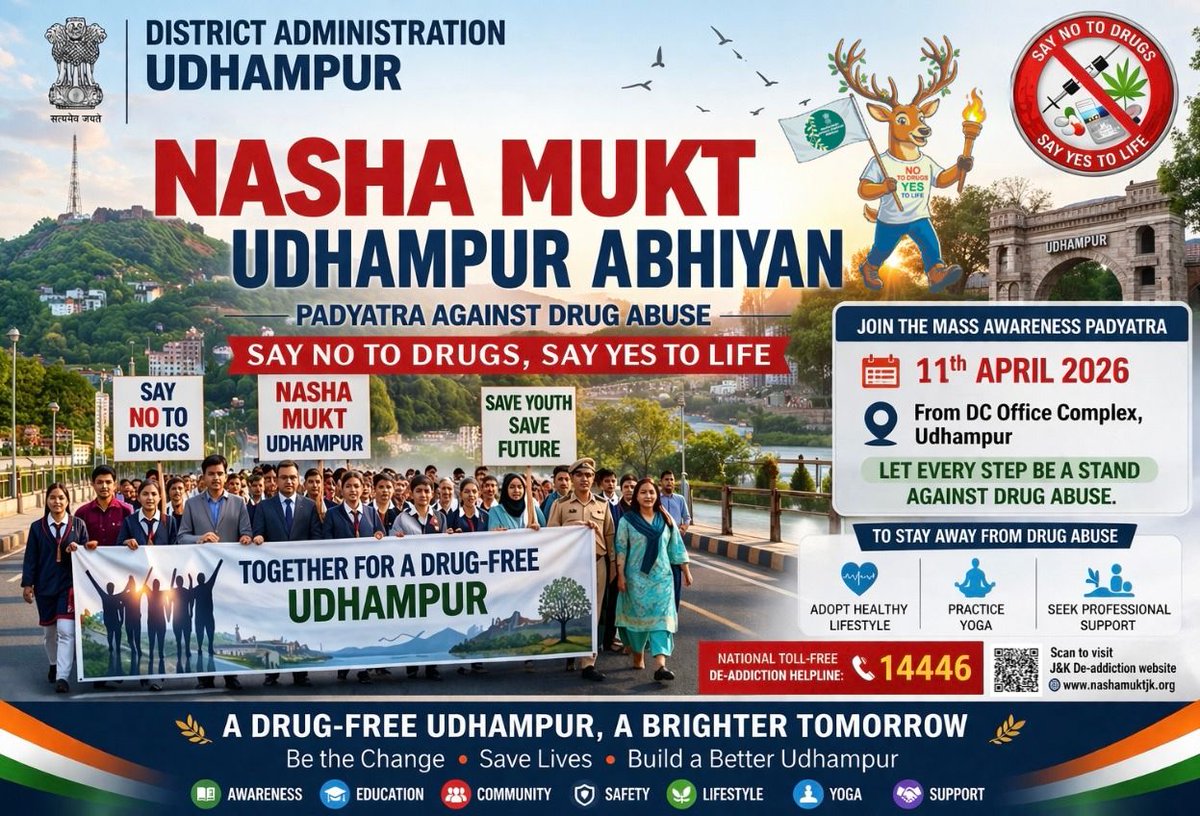 District Magistrate, Udhampur tweet media