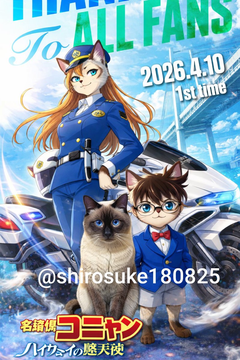 白くなくなったしろすけ tweet media