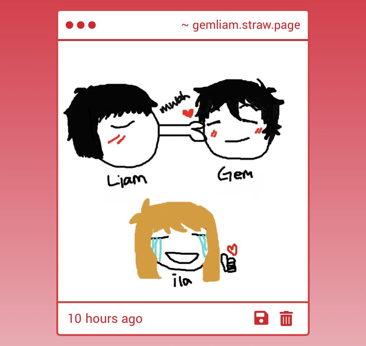 liamgirlboy's tweet image. OHIMGIGGLING EVERYTHING IN HERE IS CANON. though im curious on why im blonde. GWJWKW I LOVE THIS!!!!!😭😭 gemliam kiss in front of me and I enjoy it like the freak chud I AM #proud #gemliam