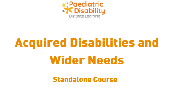 PaedDis_DLC's tweet photo. Apply now for our Acquired Disabilities and Wider Needs Standalone Course! #standalone #PDDLC https://t.co/rcnYtUlUcM