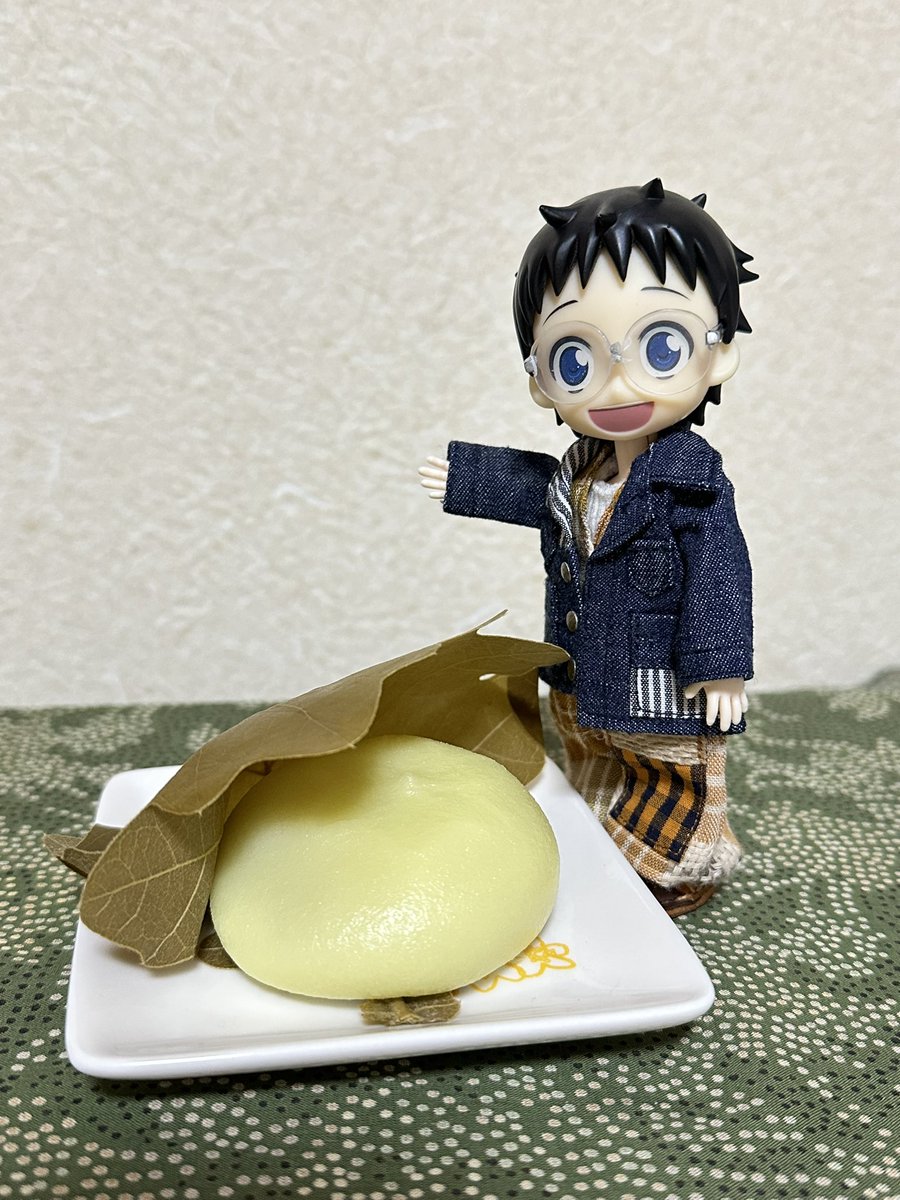 かしわもち！
季節だねぇ