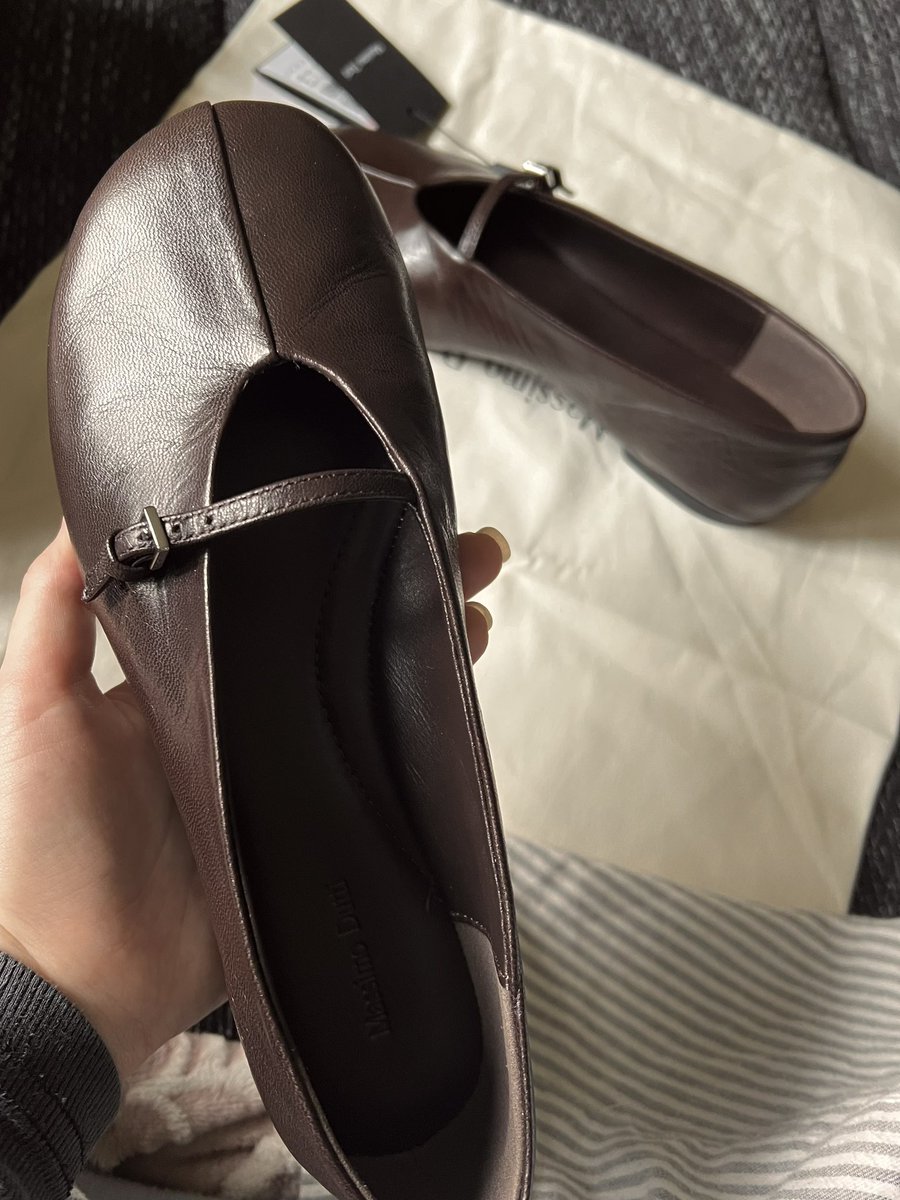 vanilleantiquex's tweet image. I don't get all the hype about Repetto, but I highly recommend checking out the ballet flats from Massimo Dutti. They are super comfy, made of soft leather, and fully cover your toes