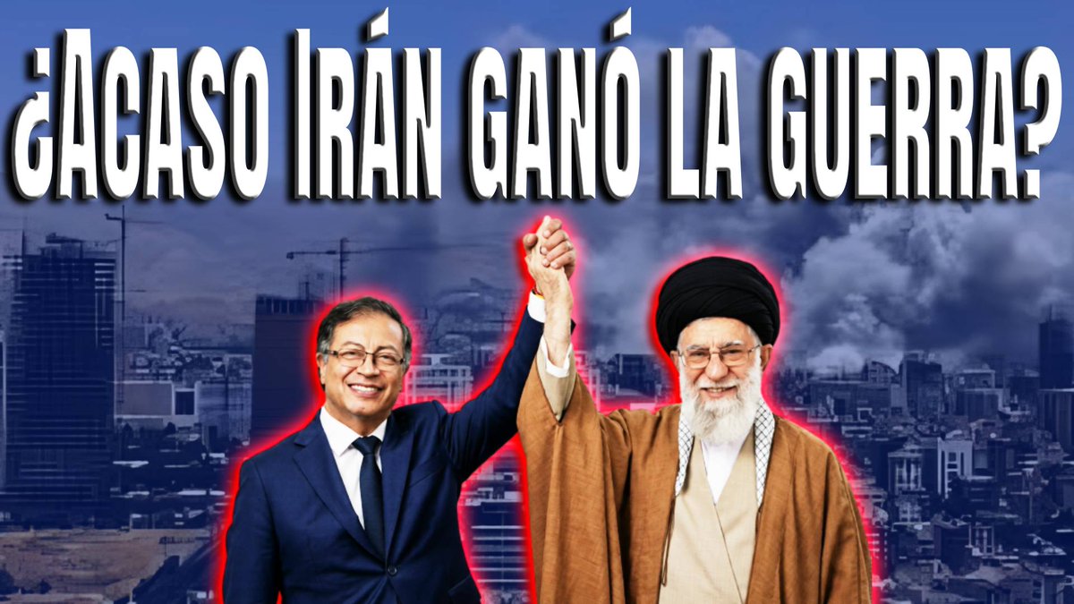 ¿Cuándo fue que Irán ganó la guerra contra Israel y los Estados Unidos que nadie nos contó? El relato insulso de la soberanía para defender a un régimen criminal y terrorista, muestra la condición amoral de los defensores. youtu.be/xJpyv371aTc
