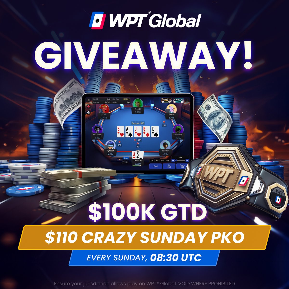 WPT Global Ireland tweet media