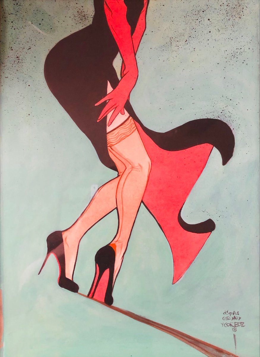 PivertPive85549's tweet image. So chic en Louboutin - Y. Corboz 

#louboutin #corboz #pinupart