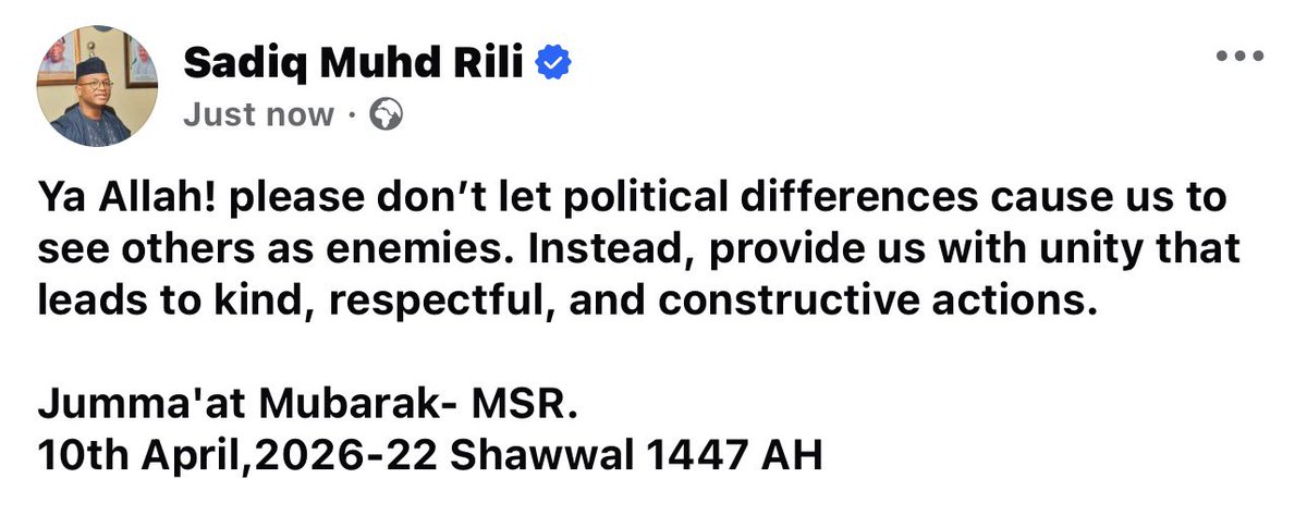 Sadiq Muh'd Rili-COS (@ms_rili) on Twitter photo 