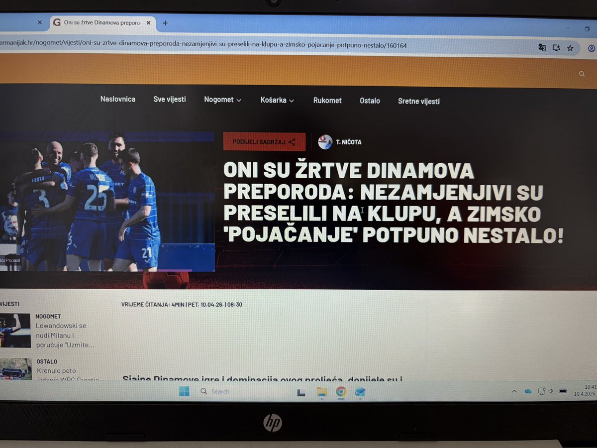 Idemo malo jest govna kad nemamo o cemu vise