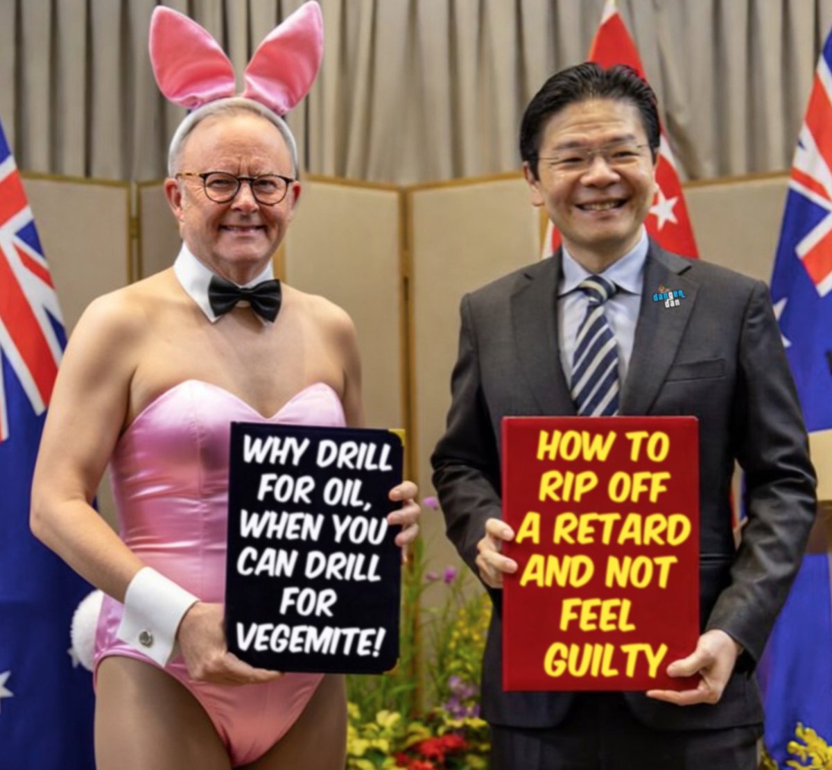 DangerBunker's tweet image. Magoo tells us that the fuel crisis is over!!! Then why is it still cheaper to fill my car with single malt whisky than it is to fill it up up with 98? Peter Dutton!!! #auspol #DangerDan #Australia