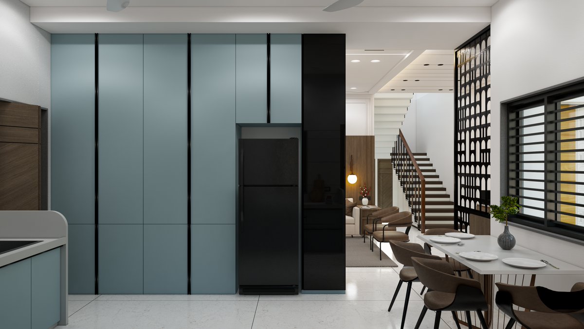 homestadesigns's tweet photo. Modern living space with warm textures, marble TV unit, cozy sofa, and functional kitchen designed for comfort and elegance. A perfect blend of simplicity, luxury, and timeless interiors. 🤎✨
#interiordesign #livingroomdesign #moderninterior #tvunit #kitchendesign #3drender https://t.co/7venTX3wTH