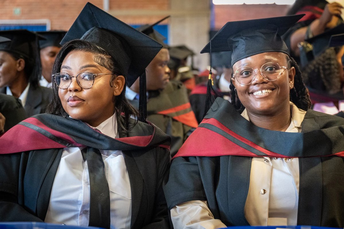 Official_TUT's tweet image. Hey TUT Fam!

Day 3 of the 2026 Autumn Graduations and the energy is still unmatched.

Today, we celebrate the Faculty of Humanities, with graduates from Educational Foundations, Technology and Vocational Education taking their well deserved moment. 

#FromGood2Great #ClassOf2026