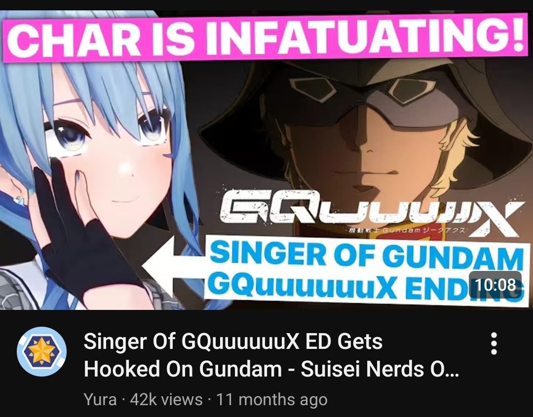 Qimi_kun's tweet photo. @battleupsaber A nothing character can get a ton of art (ex: Deux, Sugai). My only JP perspective on Gqux is by Suisei (a gundam newcomer mind you) who LOVESSS Char. And any passing comment about the new character are "they're cute". https://t.co/PEhAc7eO3Z
