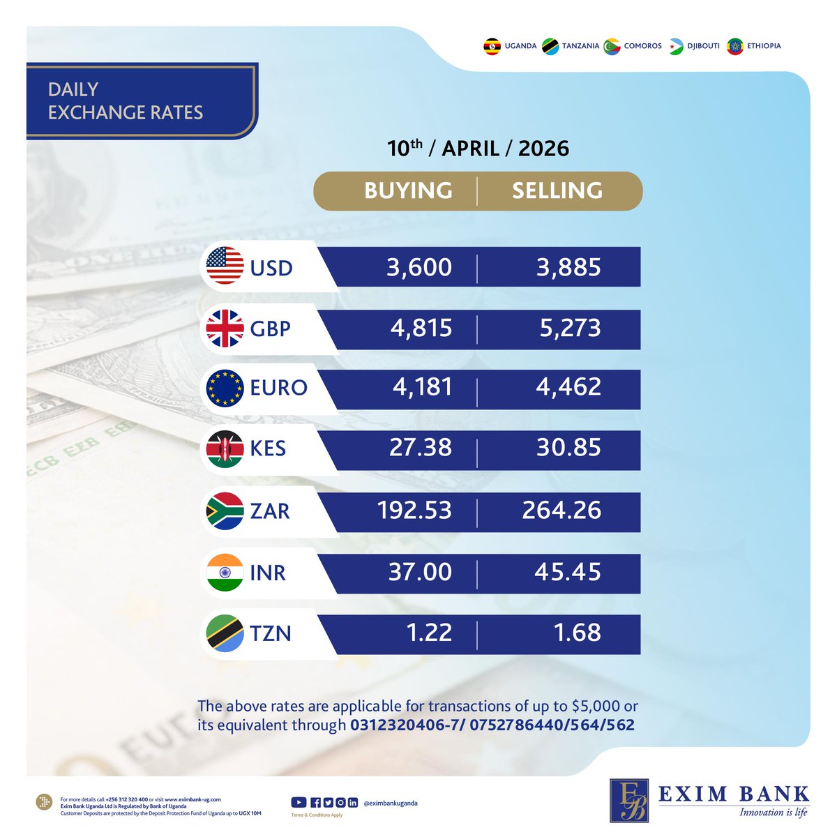 Exim Bank Uganda Limited tweet media