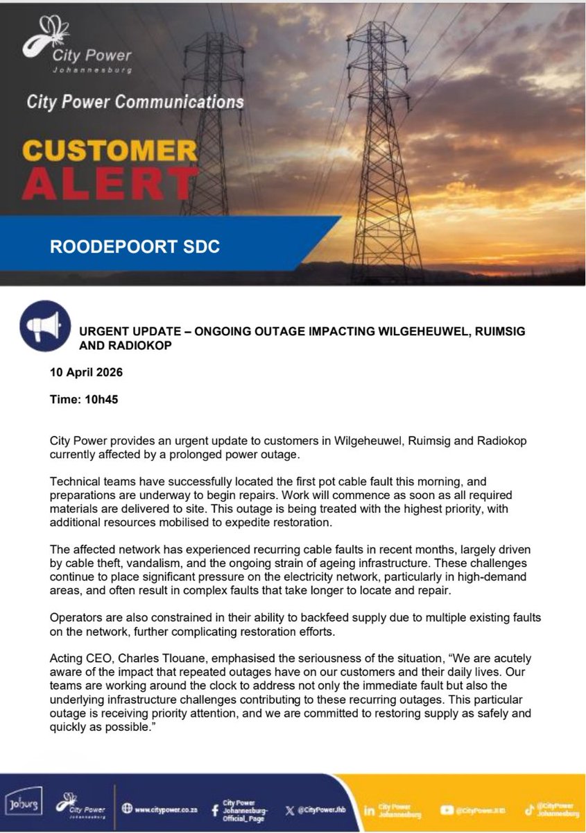 @CityPowerJhb tweet media