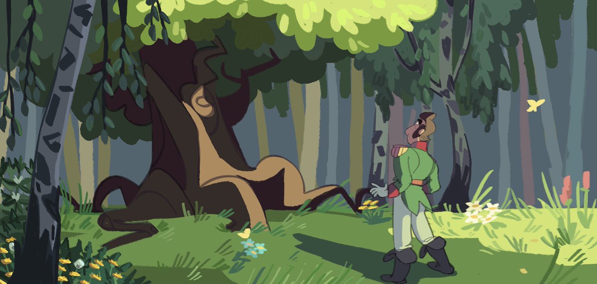 kirieshkakrin's tweet photo. Andrey Bolkonskiy and the Oak tree https://t.co/zV8D7qVO8x