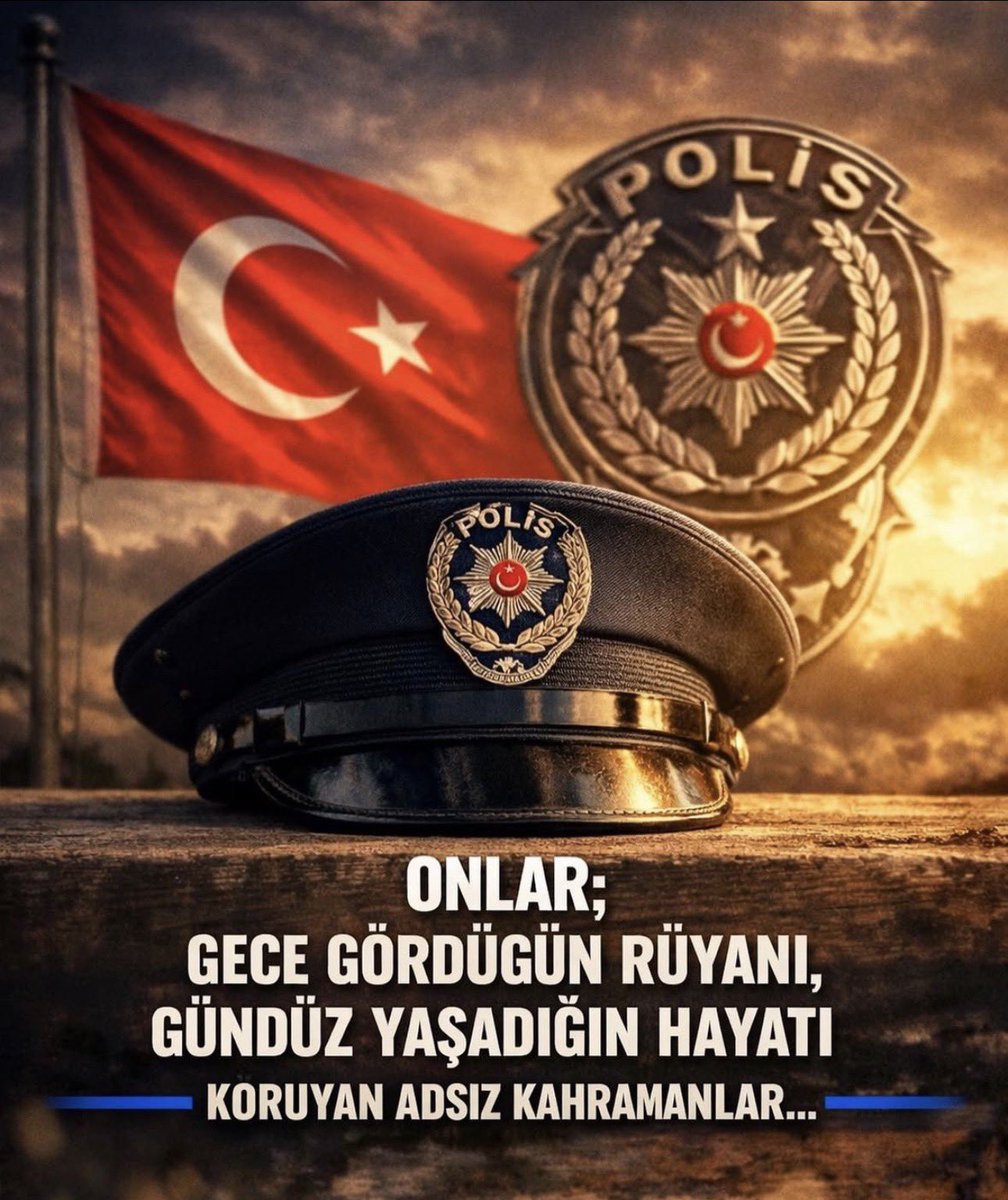 Keep__outt's tweet image. Polis Takipçilerimin ve tüm Polis Teşkilatının
10 Nisan Polis Haftası kutlu olsun.