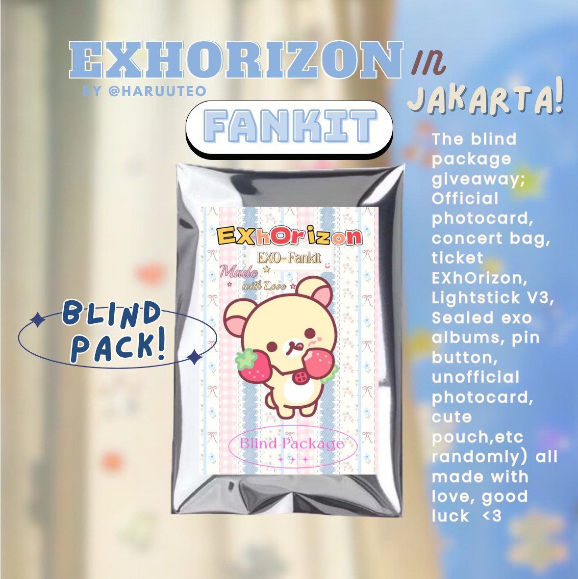 Chaca🍓| Giveaway EXhOrizon 📌 tweet media