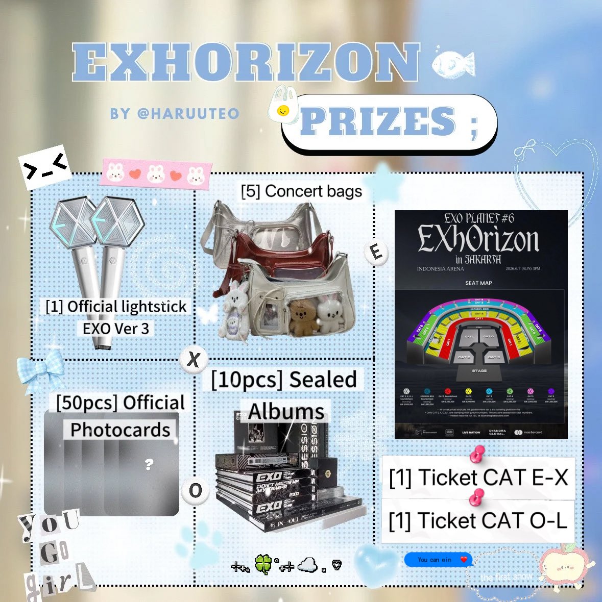 Chaca🍓| Giveaway EXhOrizon 📌 tweet media