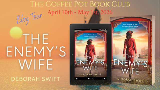 swiftstory's tweet image. The Enemy's Wife is on tour later today with its first round of stops. Thanks to all those who have hosted me on the tour. #NewRelease #BlogTour
#CoffeePotBookClub #HistoricalFiction
Find the tour stops here: thecoffeepotbookclub.blogspot.com/2026/03/blog-t…