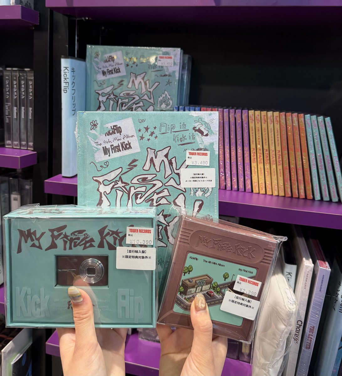 タワ渋kpop】 ／ #KickFlip The 4th Mini Album “My First Kick