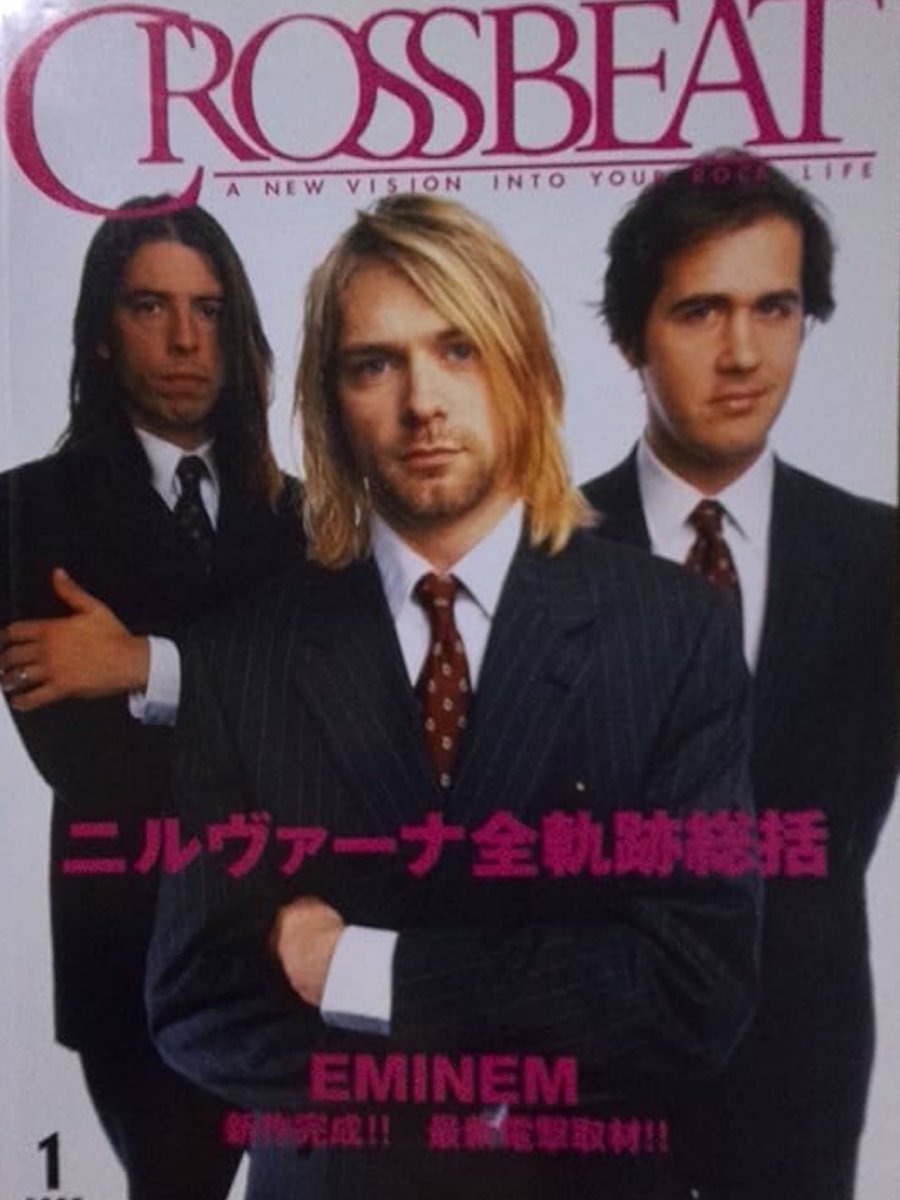 bunkenandrock's tweet photo. クロスビート CROSSBEAT 2005年1月号●表紙：特集=ニルヴァーナ 全軌跡総括●エミネム/スリップノット/U2/トラヴィス/バトルス/ドナス/マイスター他入荷しました。https://t.co/B19UkHqr0m←こちらからご購入になれます。文献書院ブンケンロックサイドにて出品中 #クロスビート  #CROSSBEAT #ニルヴァーナ #エミネム #スリップノット #rock #古本 #通販 #神保町