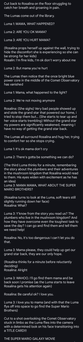 SkullZ (MARIO GALAXY SPOILERS) tweet media