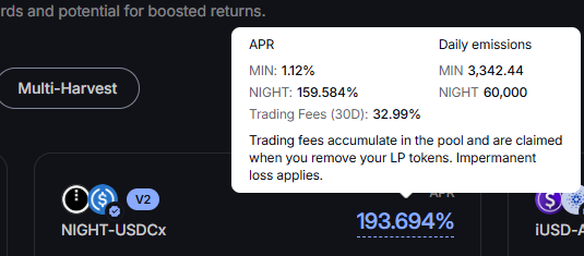CWSchub's tweet photo. @MinswapDEX We've been raising this issue for quite some time now... the APRs are wrong. How is it possible that your "Market" page sets LP APR at 7% and the "Farm" page sets the trading fee APR at 33%? What gives? 

You know about this issue since December last year. https://t.co/BRo9N3e7Rh