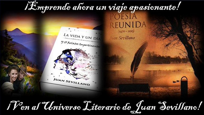 RoMemoria's tweet image. "LA VIDA Y UN DÍA" Lances y tribulaciones de un #escritor impenitente. 
Delicioso y corrosivo...  
leer.la/1983113964 
leer.la/B07DLWSXJV 

Juan Sevillano, @RoMemoria 
 
 &amp;amp; “POESÍA REUNIDA” #versos #Poemas #KindleUnlimited #LibrosconAlma 
leer.la/PoesiaReunidaE…