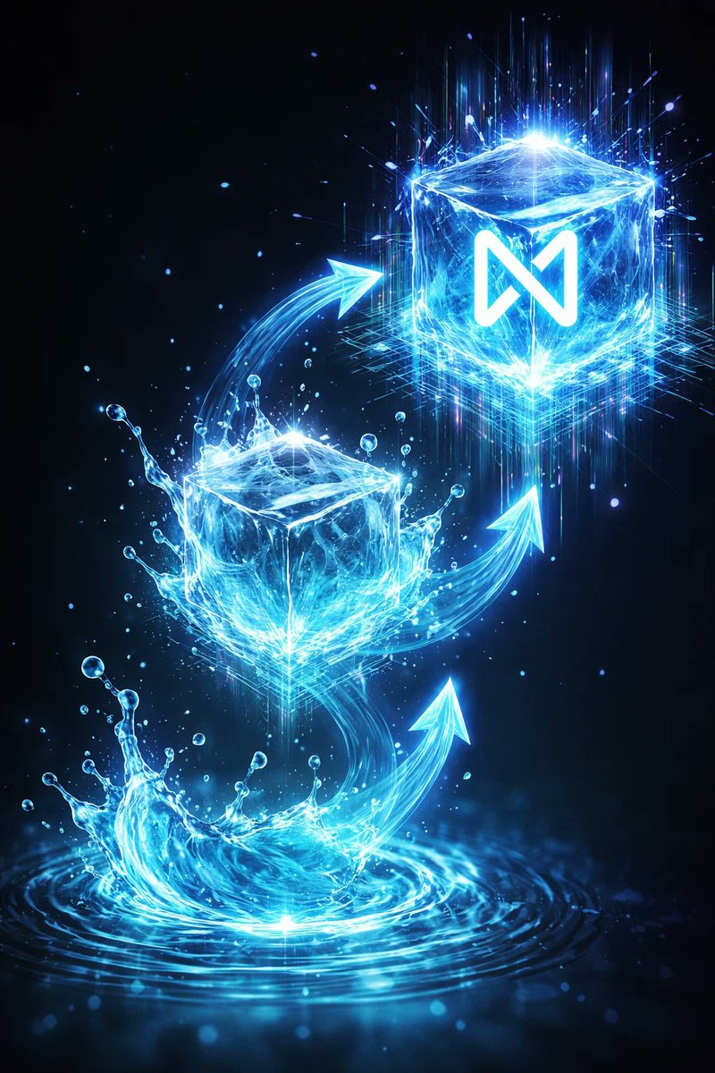 kasarina88's tweet photo. From chaos to clarity.
Liquid → solid → digital.
That’s the evolution of value with $NEAR.
Built for speed. Designed for simplicity.

@NEARProtocol is shaping the future of Web3.
#NEAR #Web3 #Blockchain #Crypto #DeFi https://t.co/kSuygdm41S