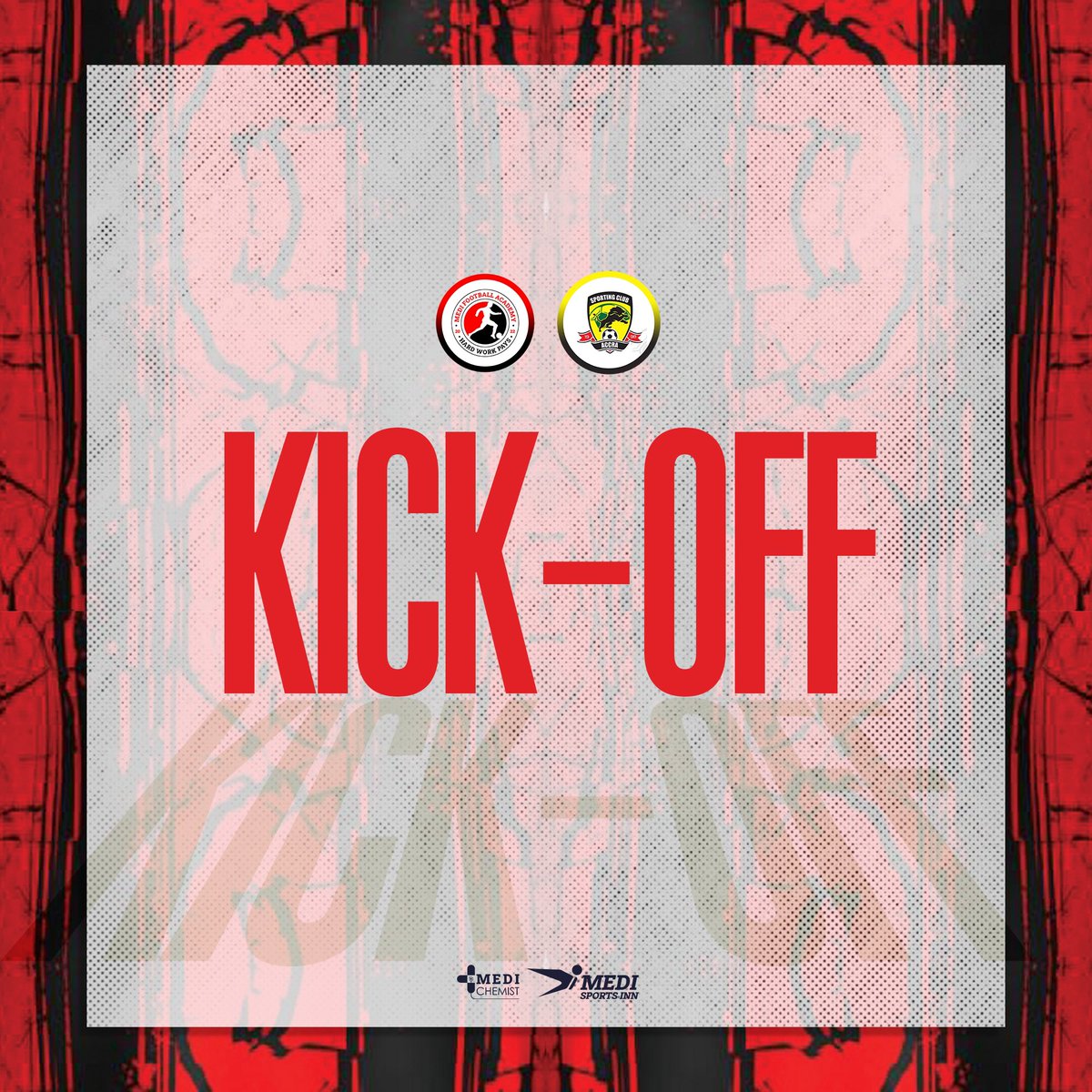 We go again!…. ⚽❤️🤍🖤
.
#medifootballacademy #matchday #matchfixtures #FootballDreams #meditation