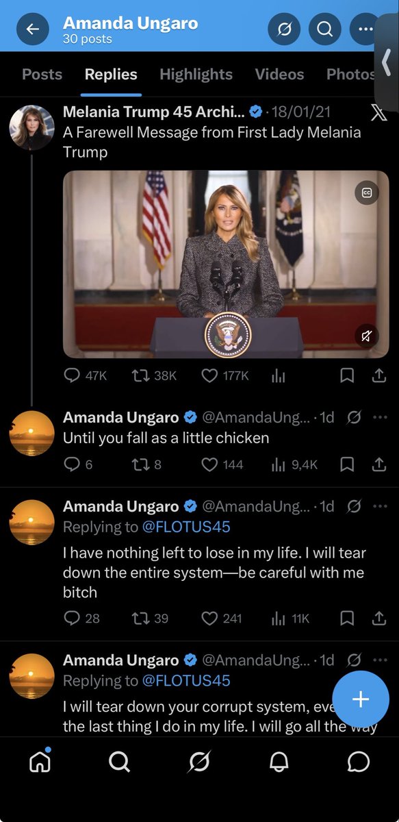 Cadê a mídia brasileira que ainda não entrevistou a <a href="/AmandaUngaroA/">Amanda Ungaro</a>, ex modelo amiga da primeira dama americana por mais de 20 anos e foi deportada pelo ICE do Trump? Ela está ameacado soltar os podres da Melania Trump <a href="/cesarcalejon1/">Cesar Calejon</a> <a href="/MarcoBezzi/">Marco Bezzi</a> <a href="/heldermaldonado/">Helder Maldonado</a> <a href="/ICliberta/">Instituto Conhecimento Liberta</a>