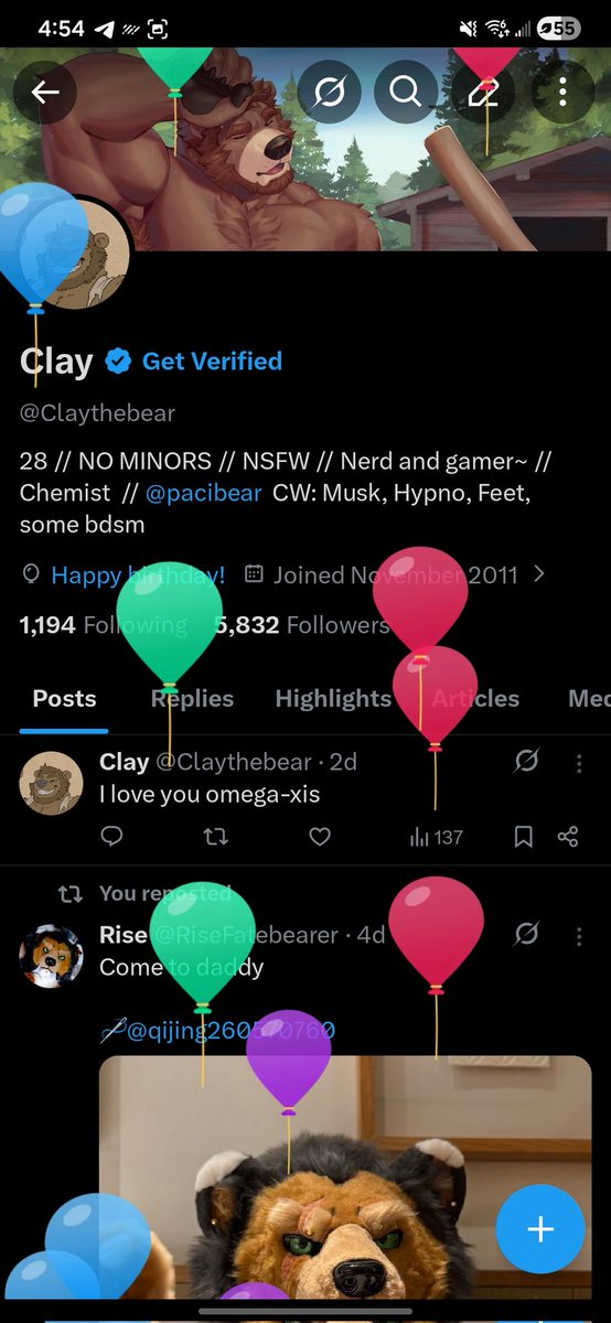 Clay tweet media