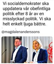 <a href="/lenahallengren/">Lena Hallengren</a> Det är fascinerande hur Lena Hallengrens definition av "ingenting" numera inkluderar att Tidöregeringen faktiskt dragit igång den nya Utbetalningsmyndigheten, gett Bolagsverket skarpare verktyg, infört hårdare kontroller och rivit sekretesshinder som ni vägrade röra.

Jag förstår